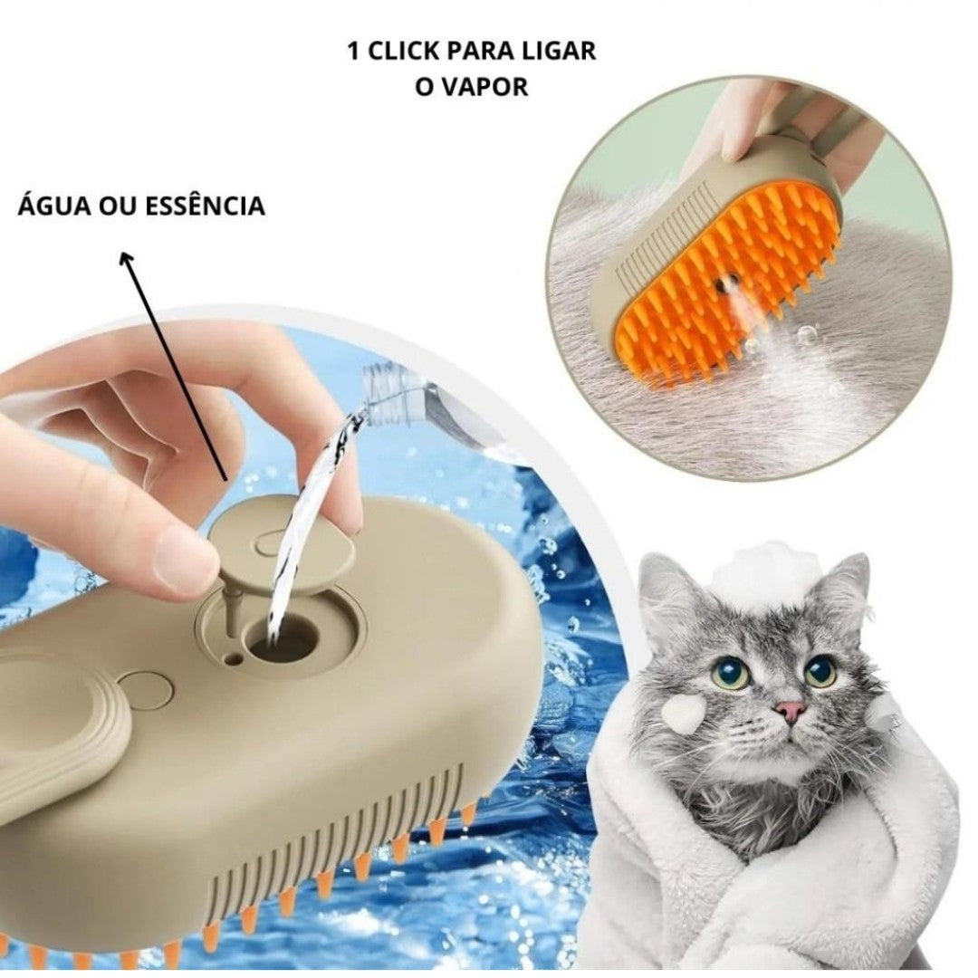 Escova elétrica para cães [COMPRE 1 LEVE 2]