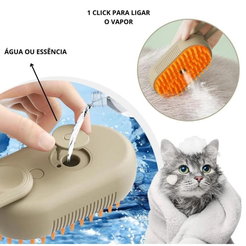 Escova elétrica para pets [COMPRE 1 LEVE 2]
